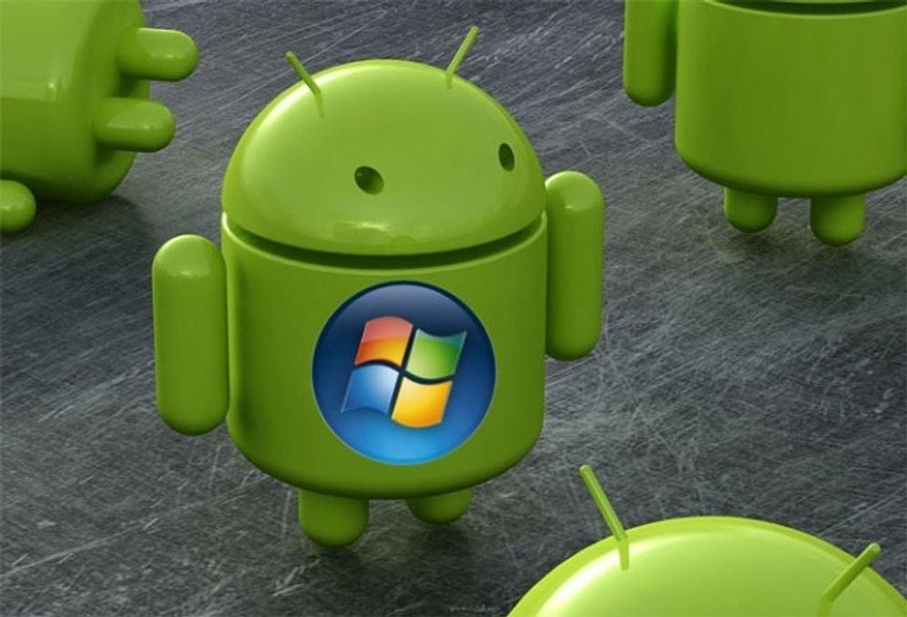 Microsoft, Android'i Haraca Bağladı!