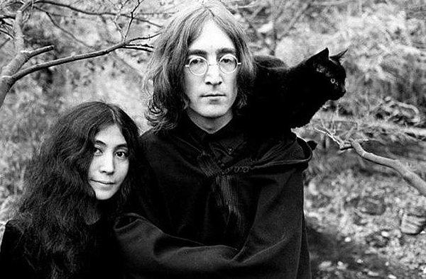 9. John Lennon and Yoko Ono