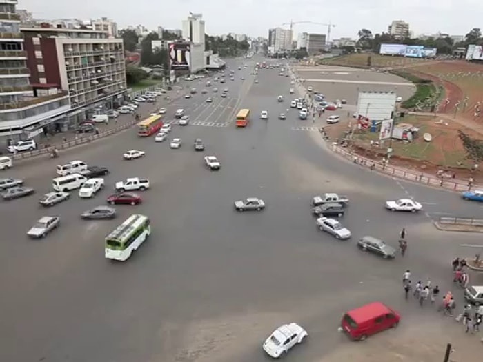 Etiyopya'da Kuralsız Trafik