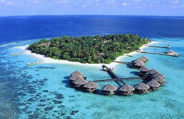 2. Suların altında kalması en olası ülke - Maldivler