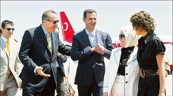 7. Beşşar Esad’ın 2004 yılında Türkiye’yi ziyaret etmesi ile ikili ilişkiler en üst seviyeye çıktı. Bu ziyaret Suriye’nin bağımsızlığından sonra tarihte ilkti.