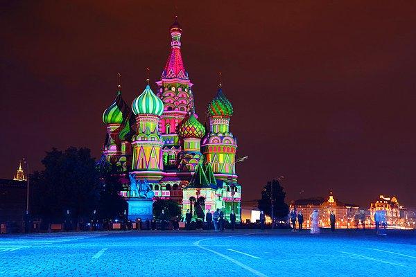 5. Saint Basil Katedrali, Rusya