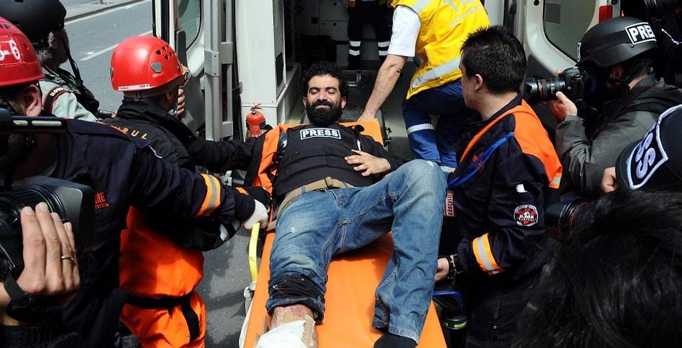 9 Gazeteci Yaralandı