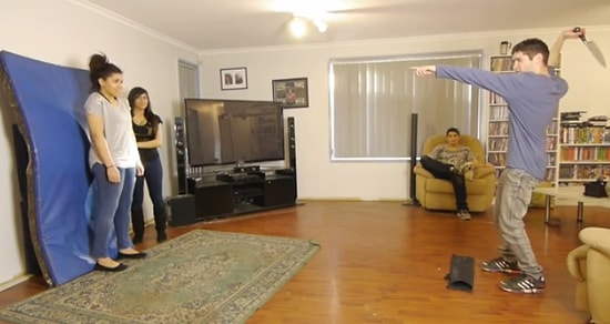 İnanılmaz Derecede Tehlikeli Bıçak Numarası