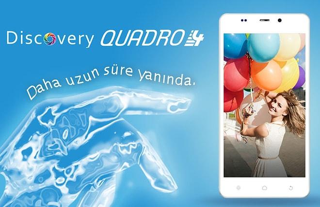 General Mobile Discovery Quadro 4 Tanıtıldı!
