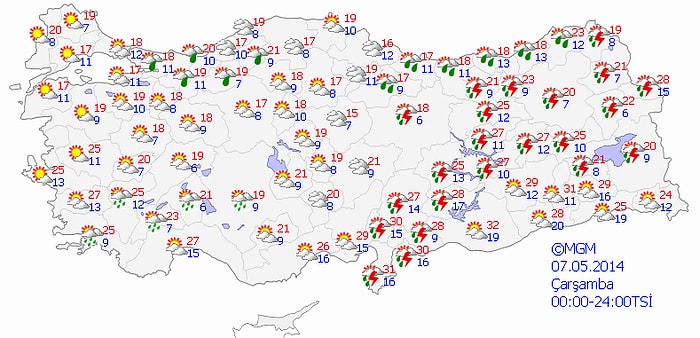 Meteoroloji'den 'Kuvvetli Rüzgar' Uyarısı