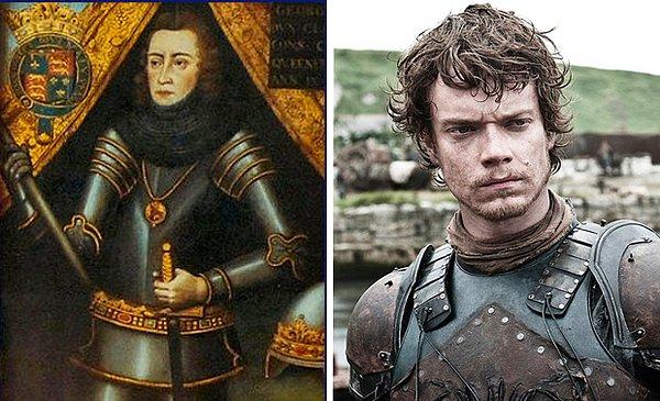 Theon Greyjoy ve George Plantagenet - Clarence'ın I.Dükü