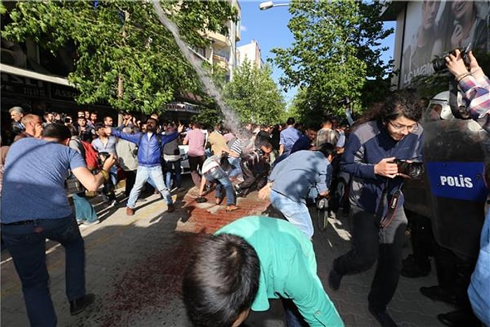 Soma'da Yürüyüşe Polis Müdahalesi: 4 Yaralı