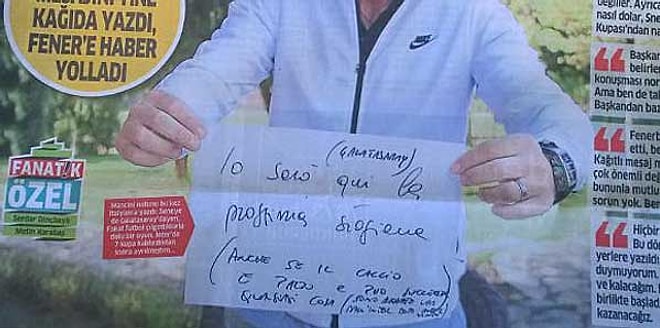 Mancini'den Fenerbahçe'ye