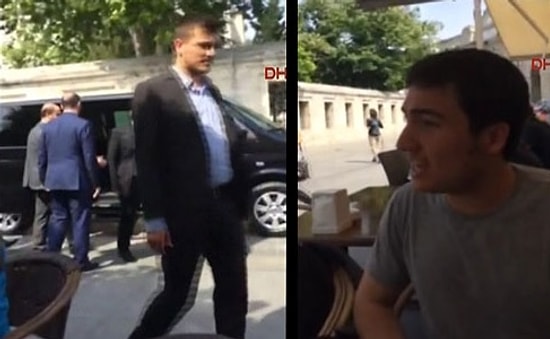 Yemek Yediği Yerden Bilal Erdoğan'ı Protesto Eden Genç