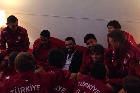 Arda'dan U16 Milli Takımına Ziyaret