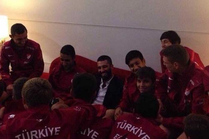 Arda'dan U16 Milli Takımına Ziyaret