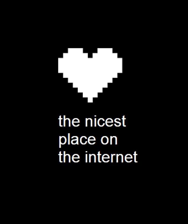 16. The Nicest Place on the Internet