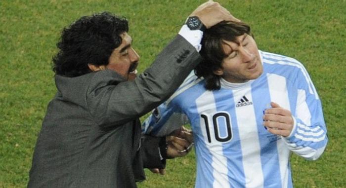 Messi: "Maradona'yı Kıskanıyorum"