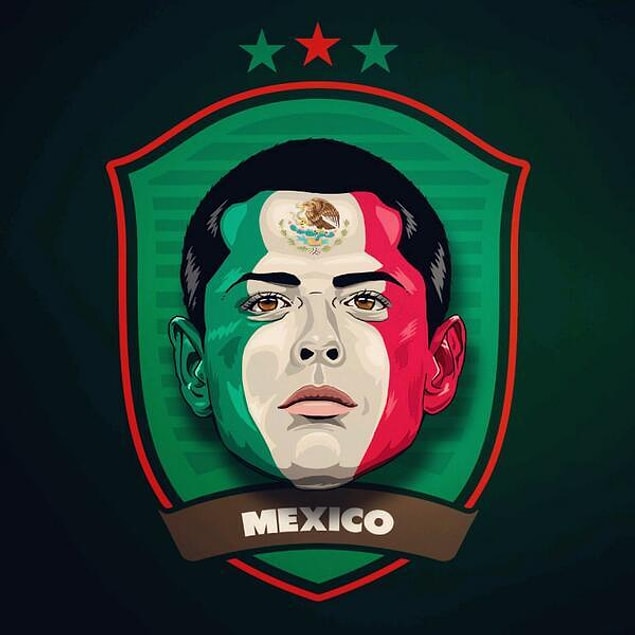 3. Chicharito Hernandez - Meksika