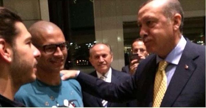 Alex de Souza ile Başbakan Erdoğan'ın Sürpriz Karşılaşması