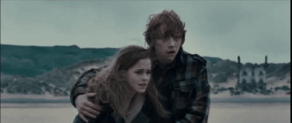 5. Ron'un Patronus'u su samuru kovalamasıyla  bilinen bir Jack Russell teriyeri, Hermione'ninki  ise su samuru.