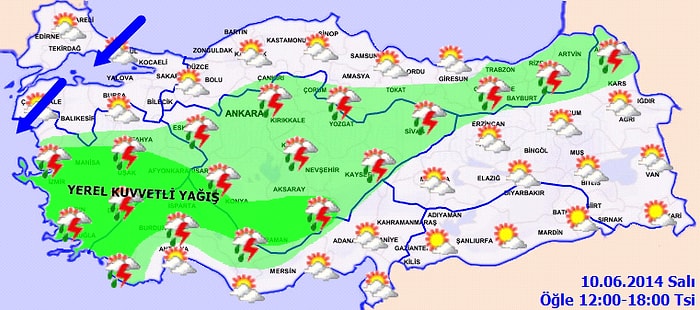 Bugün Hava Nasıl Olacak?