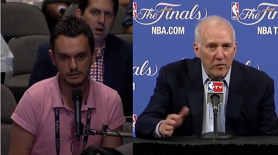 Fanatik Muhabirinin G. Popovich'e Sorusu ve İplenmeyişi