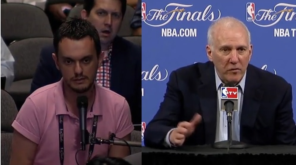 Fanatik Muhabirinin G. Popovich'e Sorusu ve İplenmeyişi