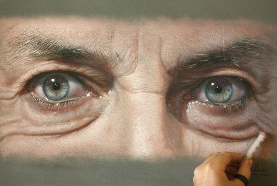 Hiperrealist Ressam Rubén Belloso