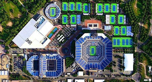 Ulusal Tenis Merkezi Billie Jean King, New York, ABD - 40° 44’56 .55 «N 73 ° 50’47 .57″ W