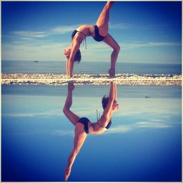 1. Instagram'da yoga
