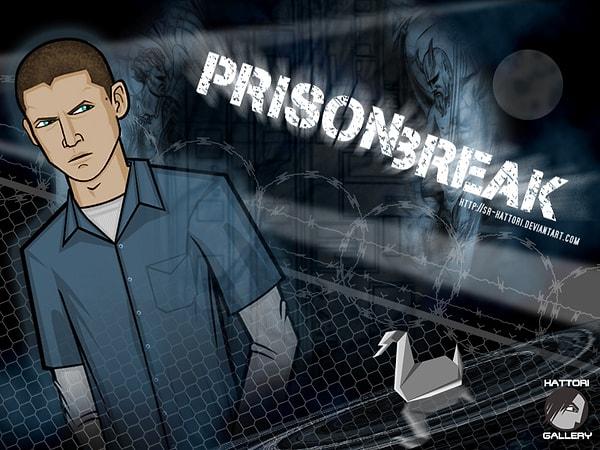 10. PRISON BREAK (Aksiyon, Suç, Dram)