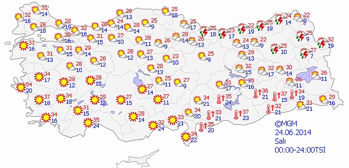 Hava Sıcaklıkları Hafta Boyunca Artarak Mevsim Normalleri Üzerinde Seyredecek!