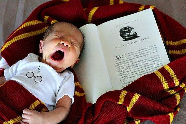 12. Harry Potter hayranı bebek.