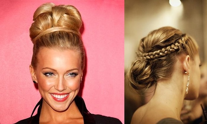 En Güzel Saç Topuz Modelleri