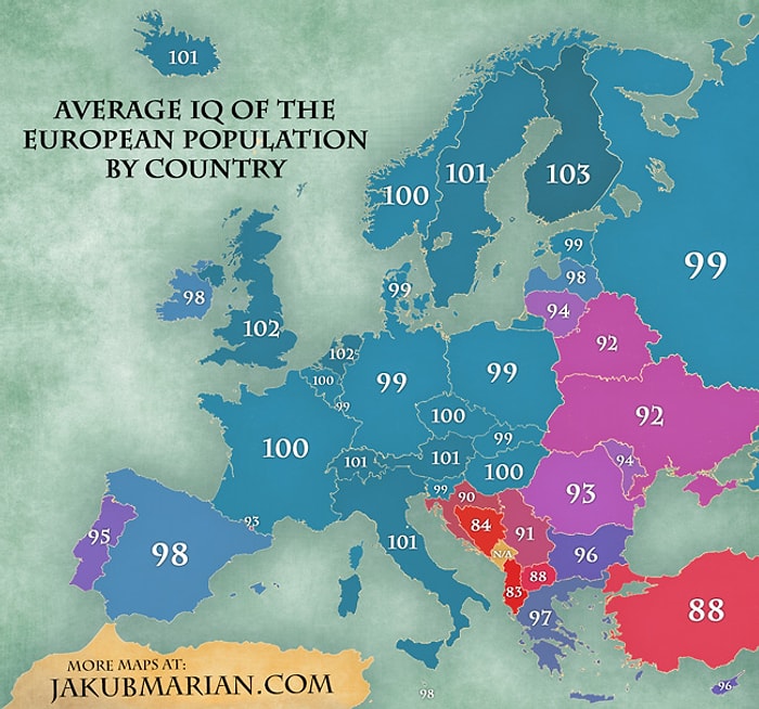 Türkiye IQ Sıralamasında Son Sıralarda