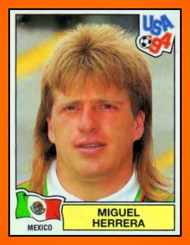 3. Meksika'nın Yılmaz Vural ruhu taşıyan teknik direktrü Miguel Herrera - 1994