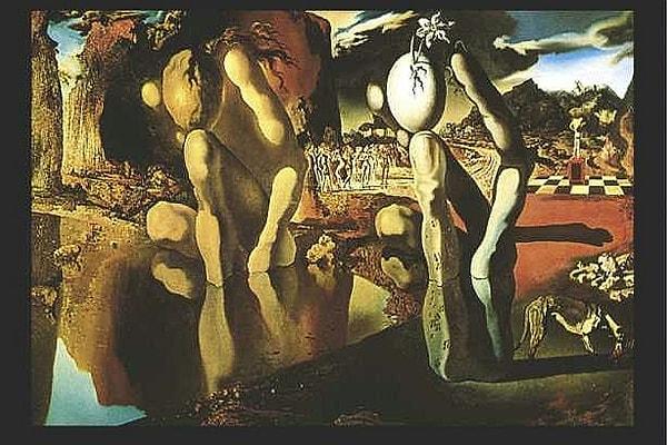 10. Metamorphose de Narcisse (Nergis Metamorfozu) - Salvador Dali (1937)