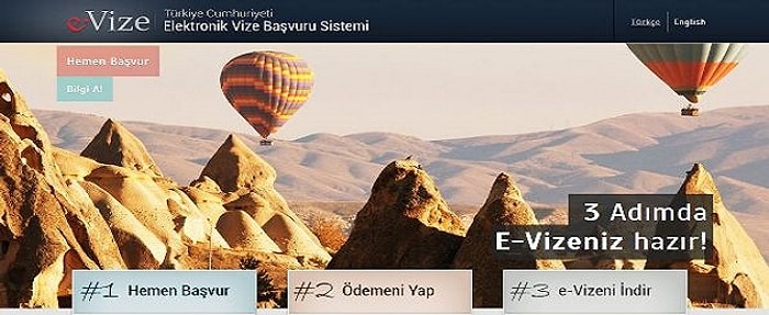 E-Vize'ye Başvuru Yağdı