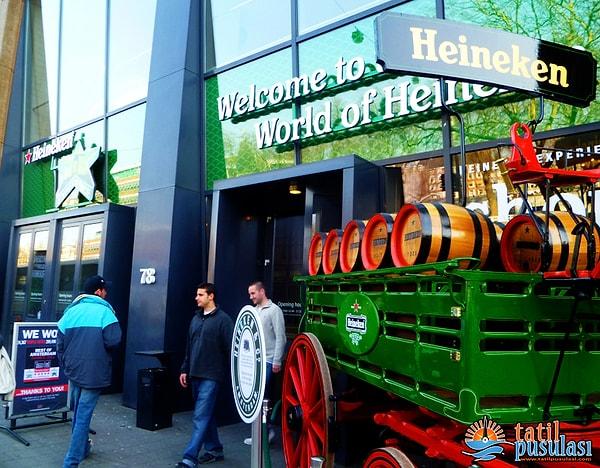3. Sırada Rotamız: Heineken Fabrikası