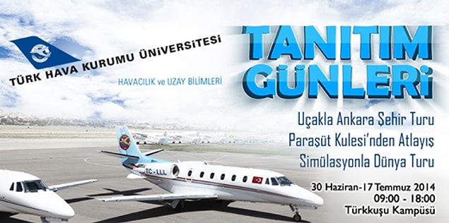 18. Tanıtımda herkesin uçağa bindirilmesi ama henüz sizin binememiş olmanız