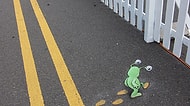 David Zinn Tarafından Yapılan 30 Harika Sokak Çizimiyle Sluggo'nun Yeni Maceraları