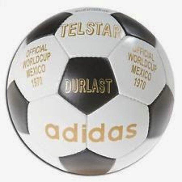 8. 1970 World Cup Mexico Adidas Telstar