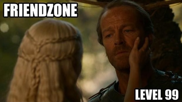 22.Jorah'a acıdığınız anları.