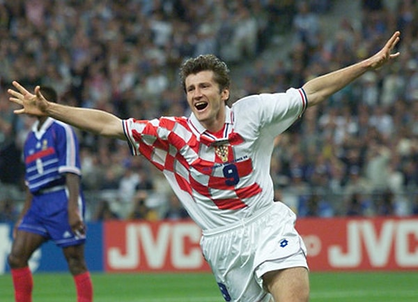 1998 Fransa 6. Kez 6: Davor Suker (6 Gol)