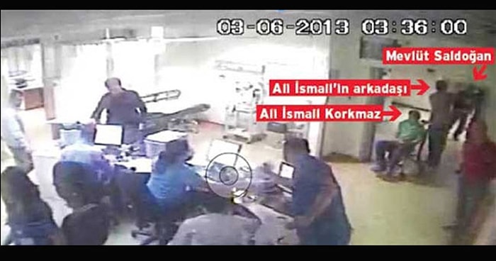 Ali İsmail, Son Tekmeyi Atan Polisle Hastanede Karşılaşmış