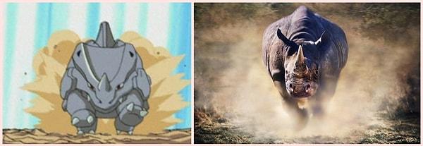 20. Rhyhorn - Rhinoceros (Gergedan)