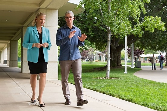 IBM, iPhone ve iPad Satacak