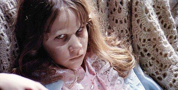 13. Exorcist (Şeytan) filminde içine şeytan giren küçük kız Linda Blair (1973)