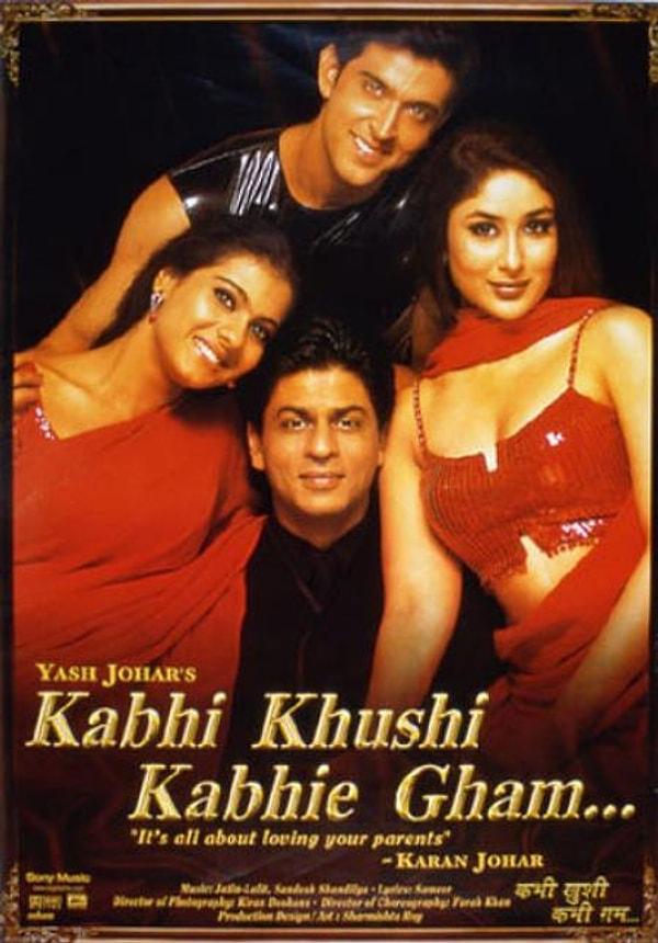 3. Kabhi Khushi Kabhie Gham - 2001