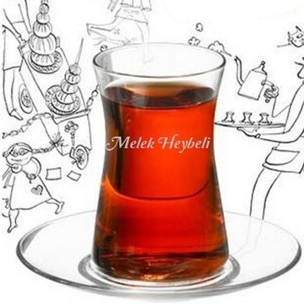 4. Kişiye Özel Çay Bardağı Seti