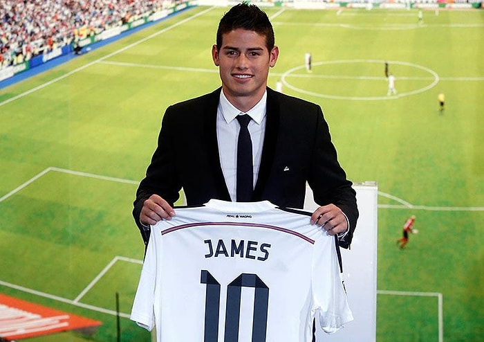 James Rodriguez Resmen Real Madrid'de