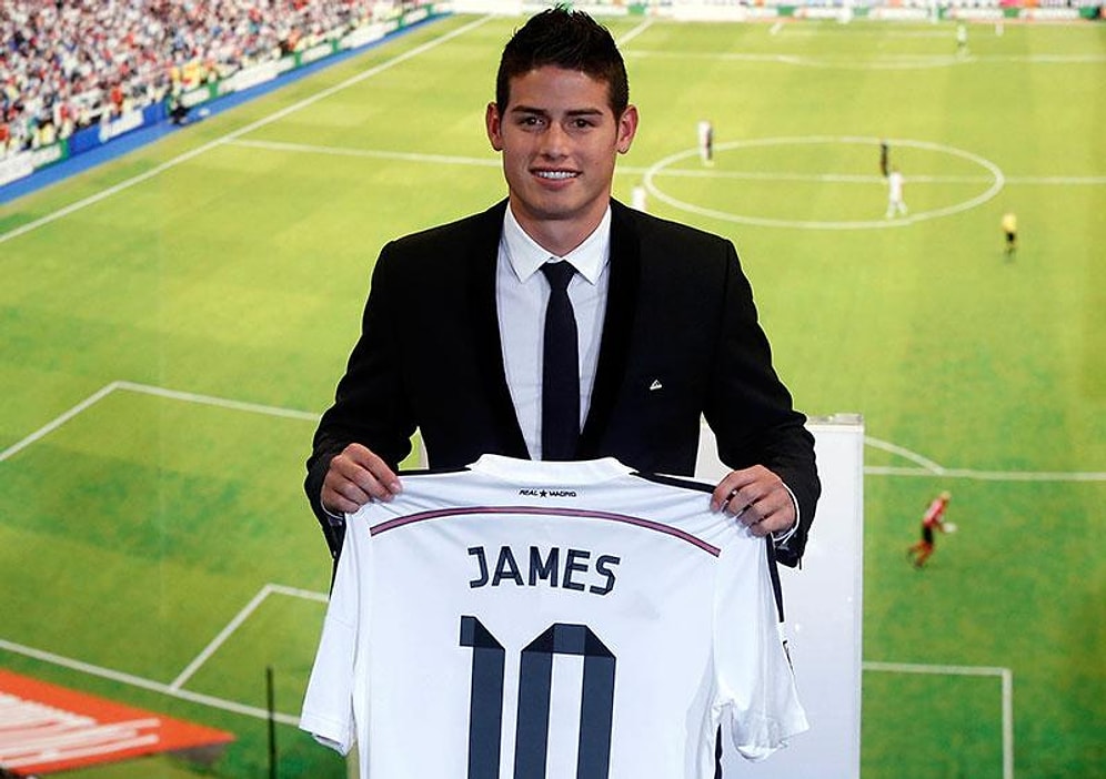 James Rodriguez Resmen Real Madrid'de