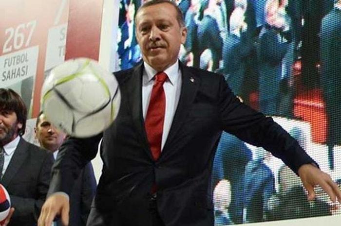 Erdoğan Yeşil Sahalara Dönüyor!
